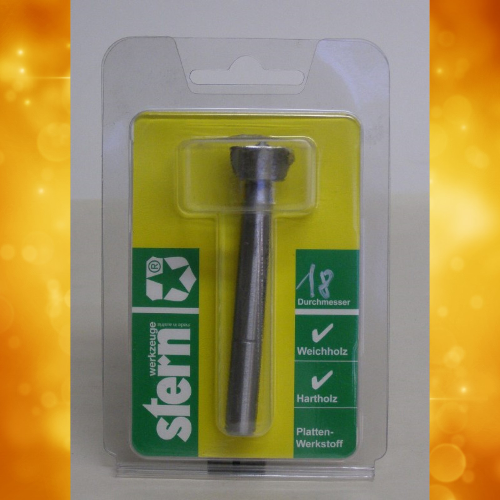 Stern 18mm Forstner Bit 570-5180 570-5180